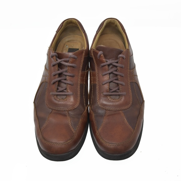 *J&M XC4 Dual Width Sz 12M Brown Sheepskin Leather main image 6